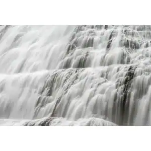 Natural Veil Dynjandi Waterfall – Iceland