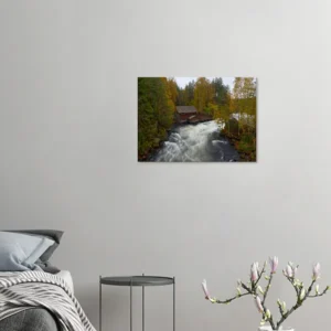 Oulanka Watermill – Finland canvas