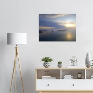 Transition in Silence - Norway Aluminum Print