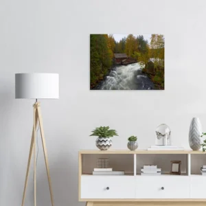 Oulanka Watermill – Finland canvas