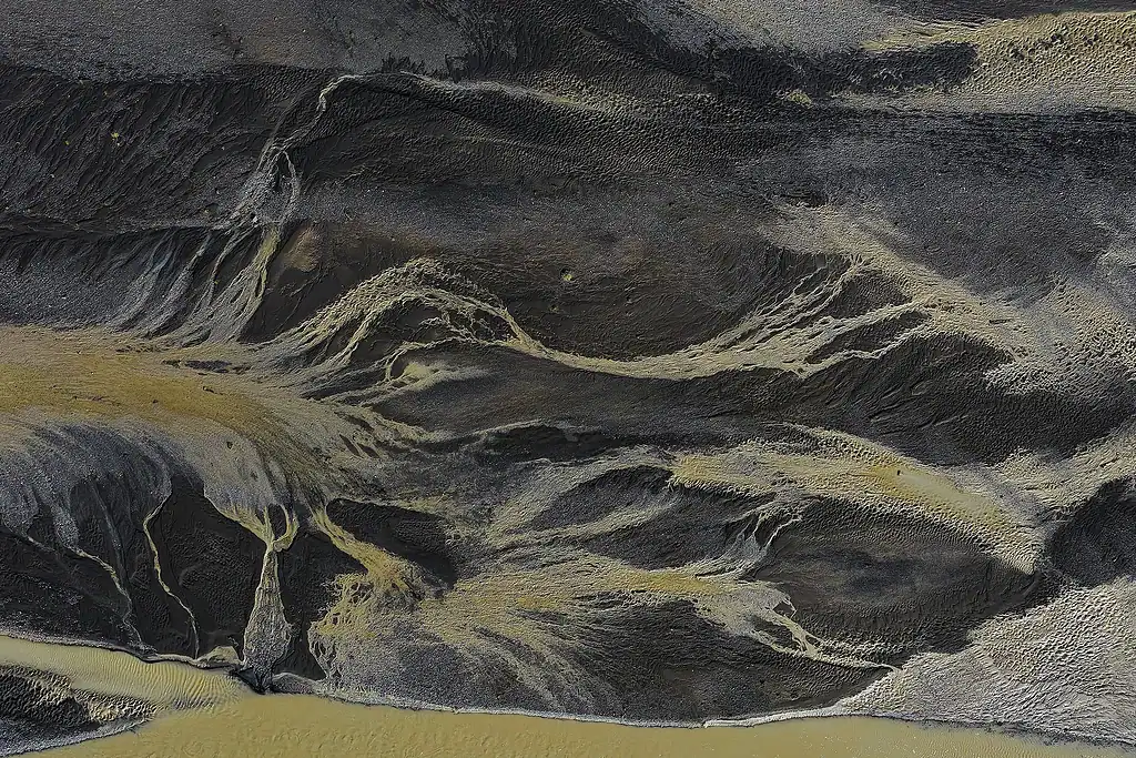 Top Down – Volcanic Flow Patterns No. 4 – Iceland 2022
