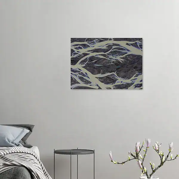 Top Down – Glacial Veins No. 1 – Iceland 2022