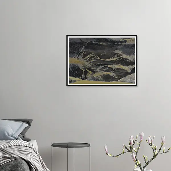 Top Down – Volcanic Flow Patterns No. 4 – Iceland 2022