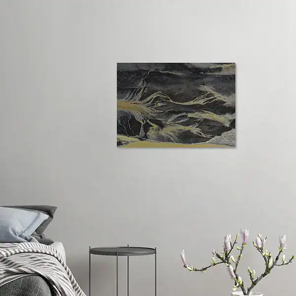 Top Down – Volcanic Flow Patterns No. 4 – Iceland 2022