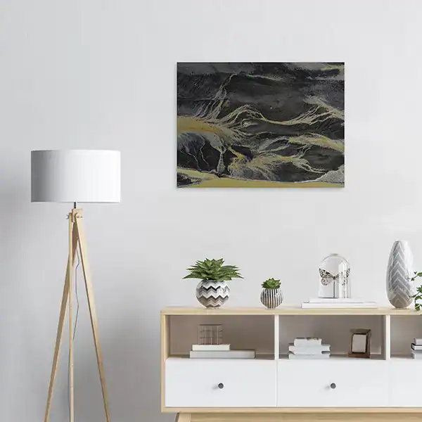 Top Down – Volcanic Flow Patterns No. 4